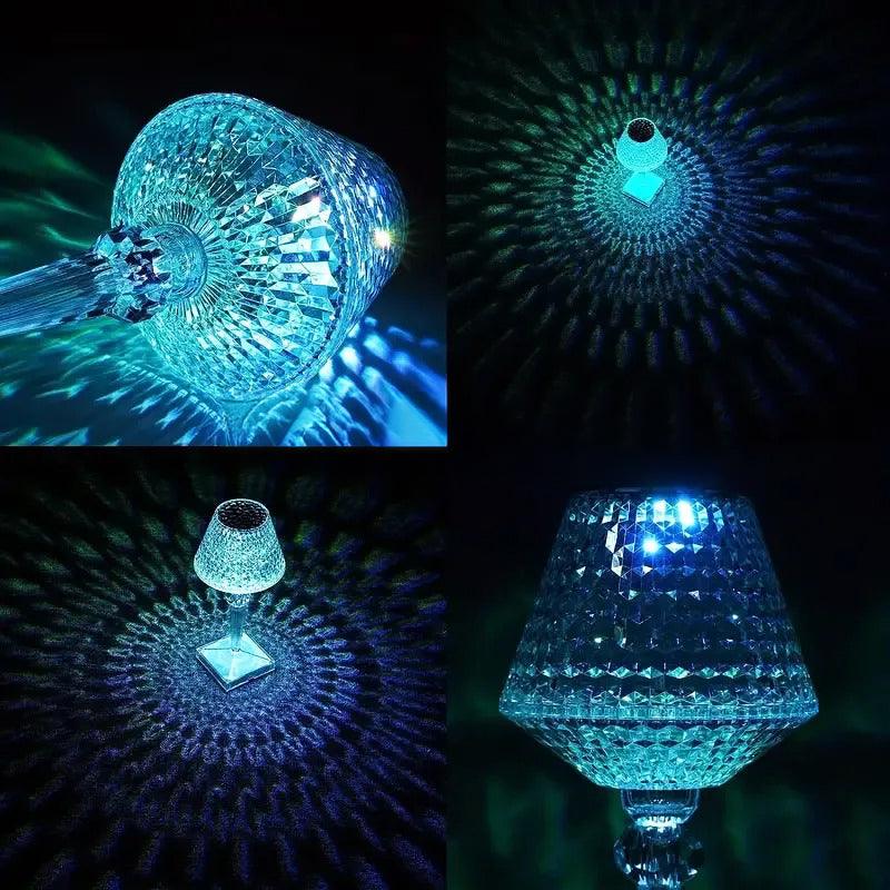 Crystalline Angel LED Lamp - Mundo Virtual